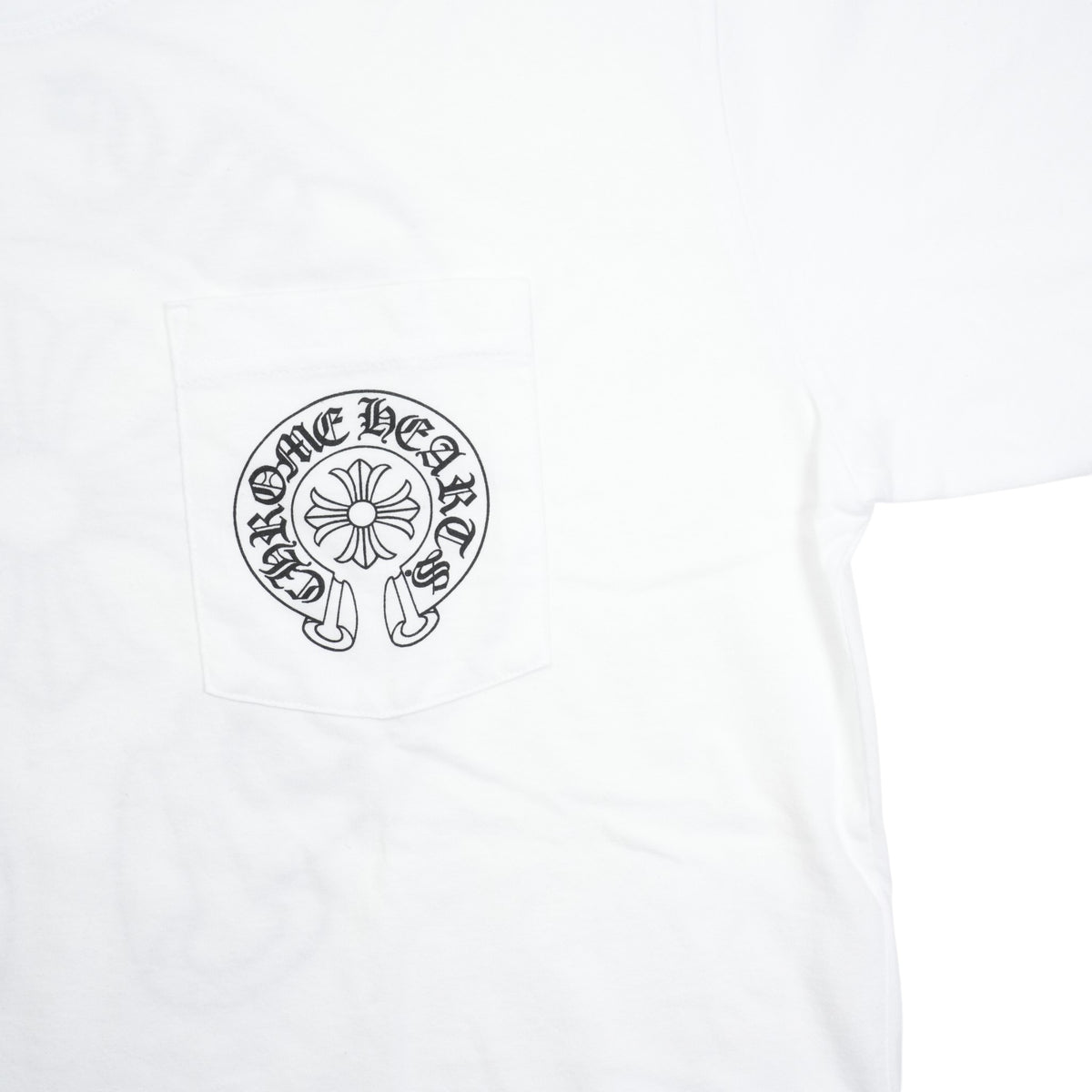 ホースシューバックプリント 【Tシャツ】【ホワイト】【新品】 SIZE:L