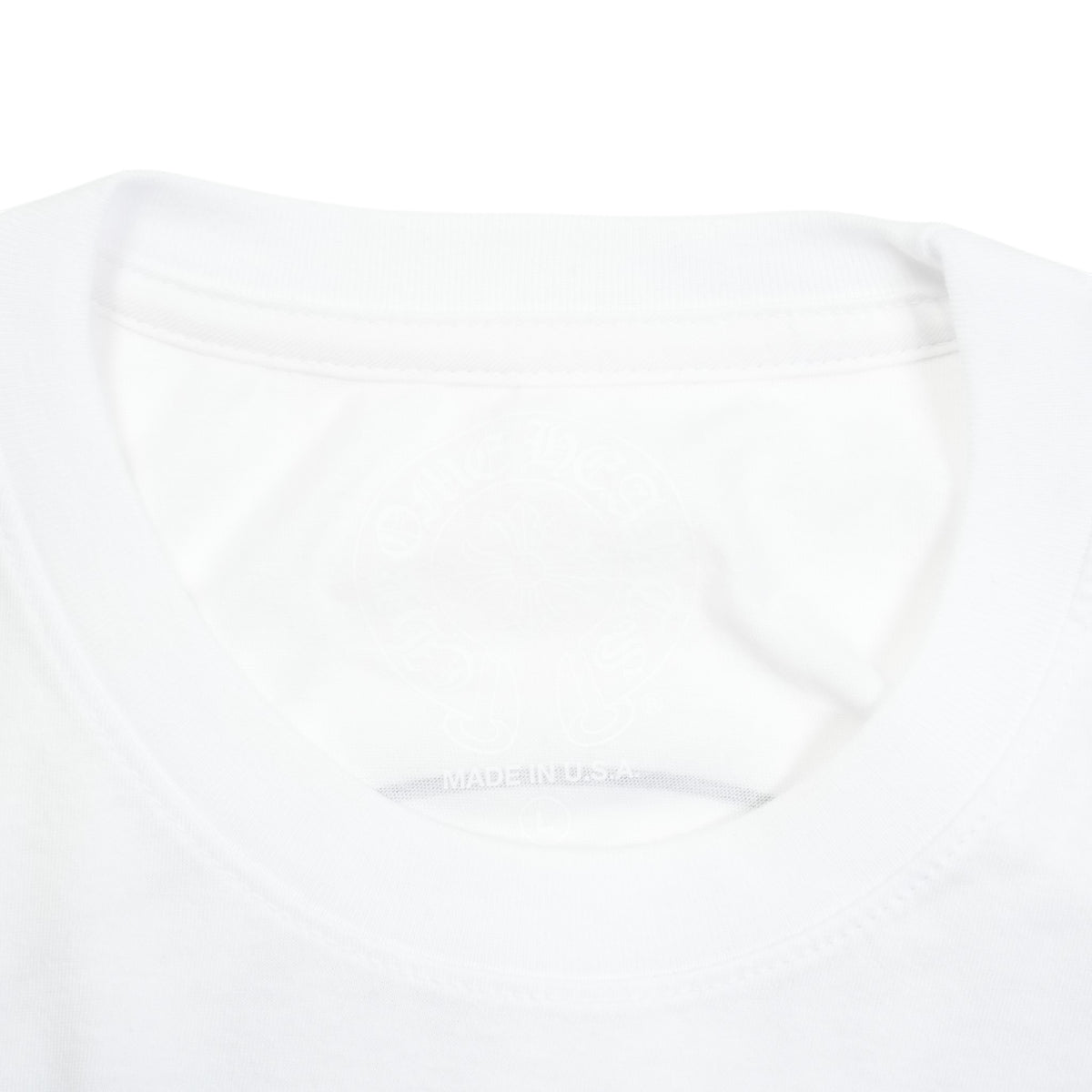 ホースシューバックプリント 【Tシャツ】【ホワイト】【新品】 SIZE:L