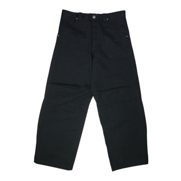 STREET SWEEPER ストリートスイーパー クロスボタン【デニムパンツ】【ブラック】【新品】SIZE:34