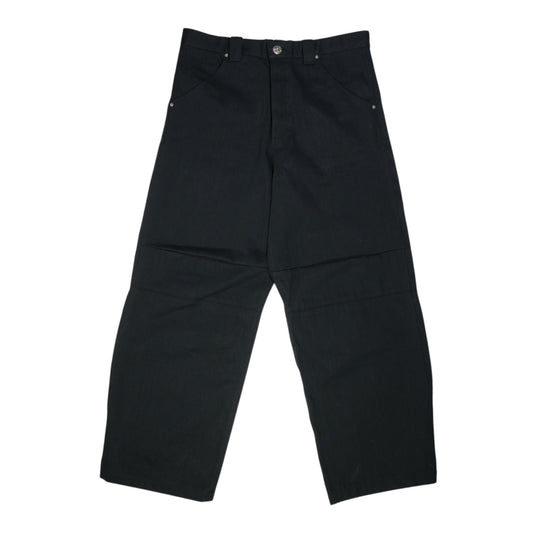 STREET SWEEPER ストリートスイーパー クロスボタン【デニムパンツ】【ブラック】【新品】SIZE:34