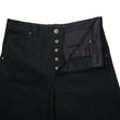 STREET SWEEPER ストリートスイーパー クロスボタン【デニムパンツ】【ブラック】【新品】SIZE:34