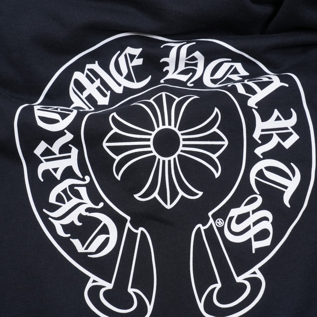 ラスベガス限定ホースシューバックプリント 【ジップパーカー】【ブラック】 SIZE:XL