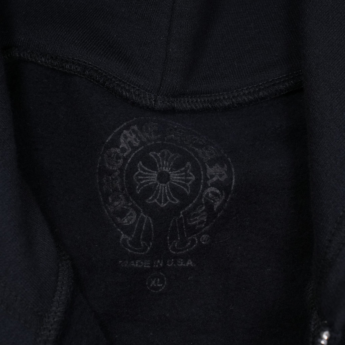 ラスベガス限定ホースシューバックプリント 【ジップパーカー】【ブラック】 SIZE:XL