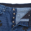 クロスパッチ付き JEAN STRTLG FBRC 【デニムパンツ】【インディゴ】 SIZE:36