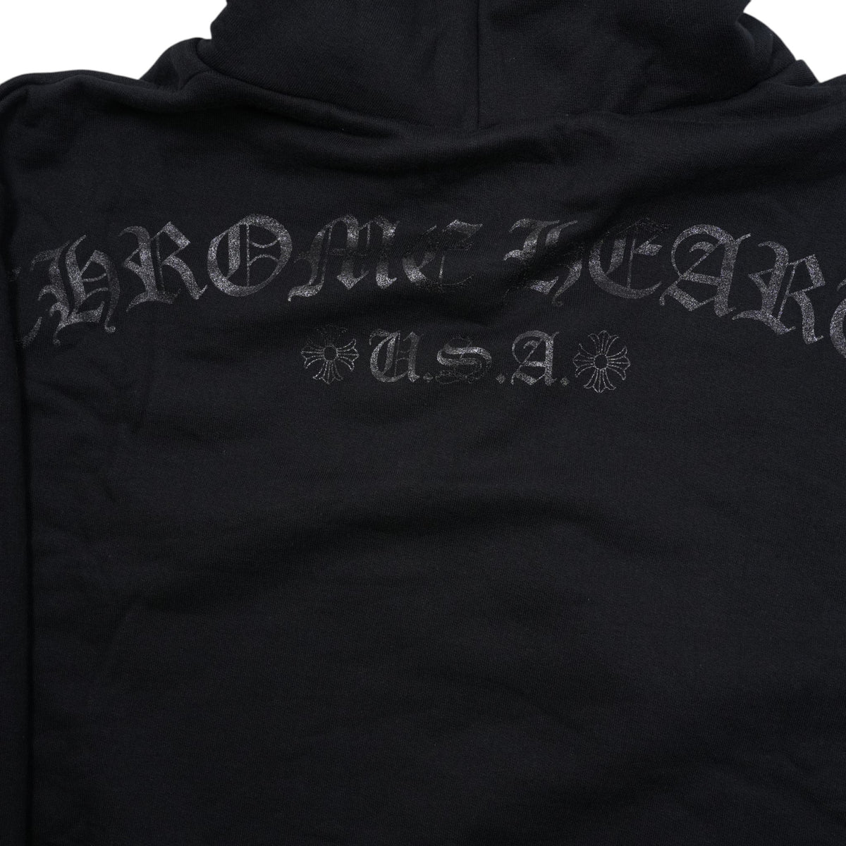 オンライン限定袖フローラルアーチロゴバックプリント 【パーカー】【ブラック】【新品】 SIZE:M
