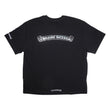 スクロールラベルバックプリント 【Tシャツ】【ブラック×シルバー】【新品】 SIZE:XL