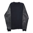 Y NOTレザーパッチ 【スウェット】【ブラック】 SIZE:L