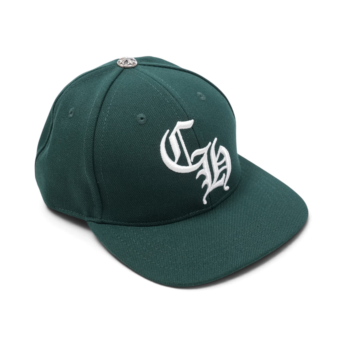 CH刺繍 【ベースボールキャップ/BASEBALL CAP】【グリーン】【新品】 SIZE:ONE