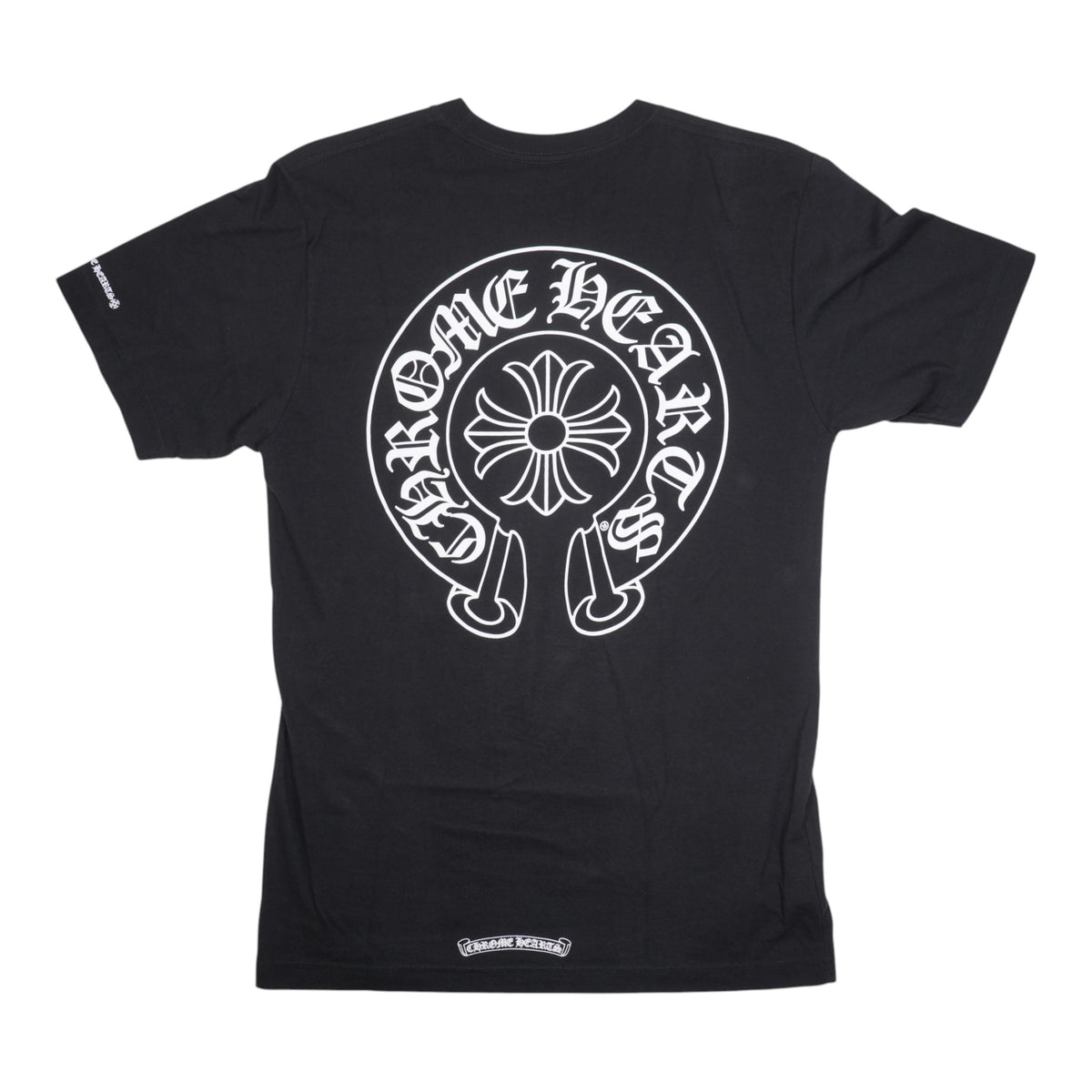 ホースシュープリント 【Tシャツ】【ブラック】 SIZE:M