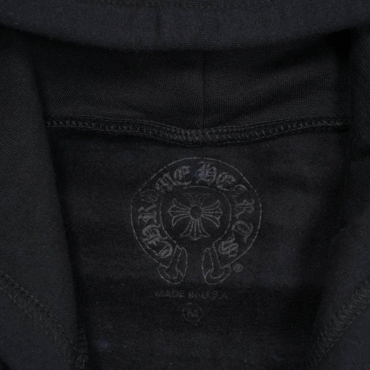 英字袖プリント 【ジップパーカー】【ブラック×ゴールド】 SIZE:M