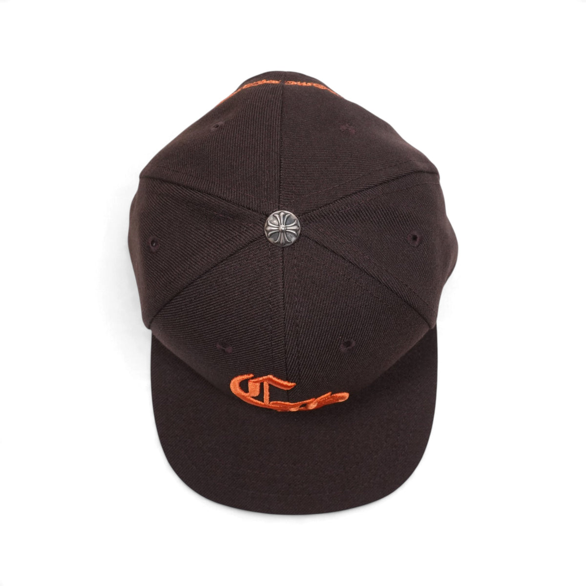 CH刺繍 【ベースボールキャップ/BASEBALL CAP】【ブラウン】 SIZE:ONE