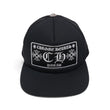 パリ限定 CHパッチ 【トラッカーキャップ/TRUCKER CAP】【ブラック】 SIZE:ONE