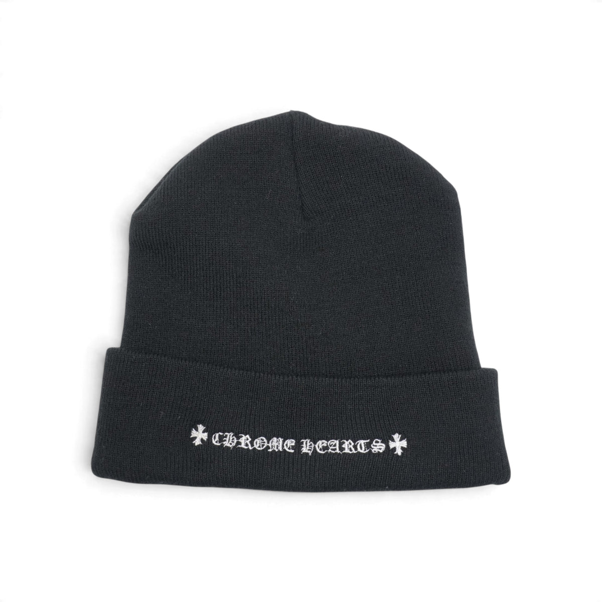 チョンパー刺繍 【ニット帽/ビーニー/WATCH CAP】【ブラック】 SIZE:ONE
