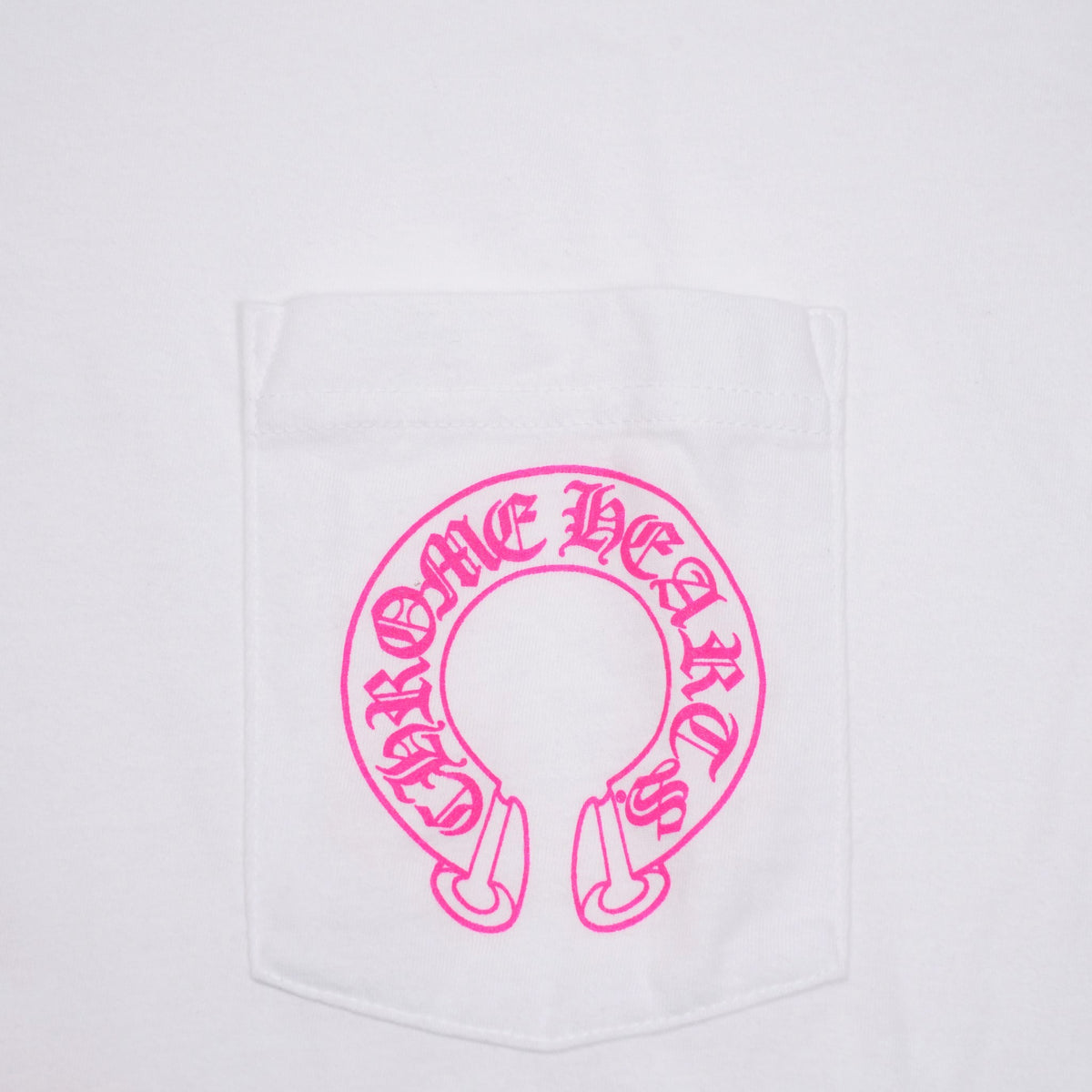 袖フローラルホースシュー袖プリント 【カットソー】【ホワイト×ピンク】【新品】 SIZE:XL