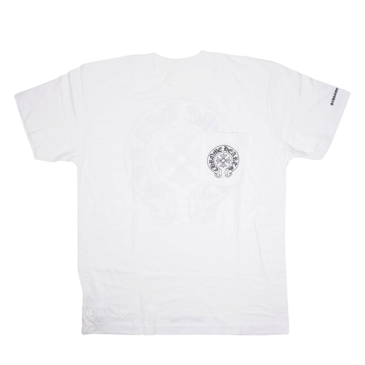 ホースシュープリント 【Tシャツ】【ホワイト】【新品】 SIZE:L