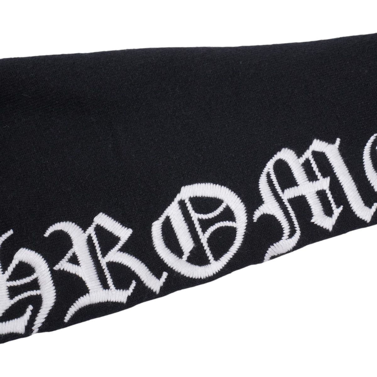 英字刺繍ロゴ 【カシミヤジップパーカー】【ブラック】 SIZE:S