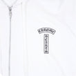 Tバー/アーチロゴバックプリント 【ジップパーカー】【ホワイト】【新品】SIZE:XL