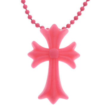 ラバースモールCHクロス RUBBER SML CH CROSS 【シリコンネックレストップ ペンダント】ピンク