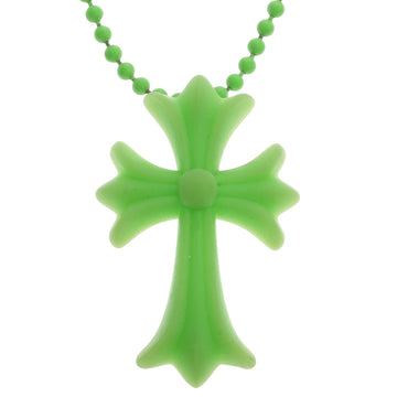 ラバースモールCHクロス RUBBER SML CH CROSS 【シリコンネックレストップ ペンダント】グリーン