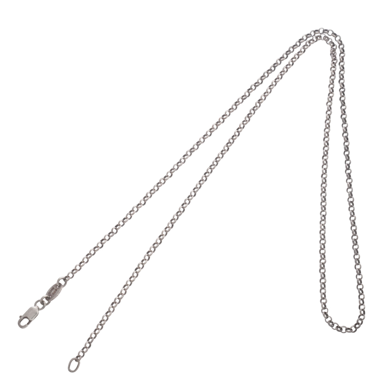 ロールチェーン 20インチ R20 NECK CHAIN 【シルバーネックレス チェーン】