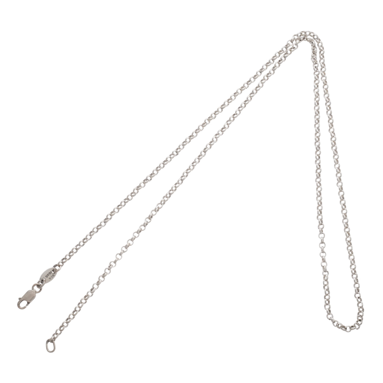 ロールチェーン 20インチ R20 NECK CHAIN 【シルバーネックレス チェーン】