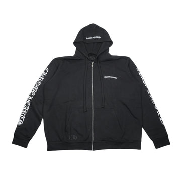 SWTSHRT HD ZIP 袖ロゴプリントジップアップパーカー XXL