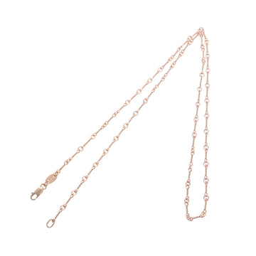 22K ツイストチェーン 20インチ T20 NECK CHAIN 【ゴールドネックレス チェーン】