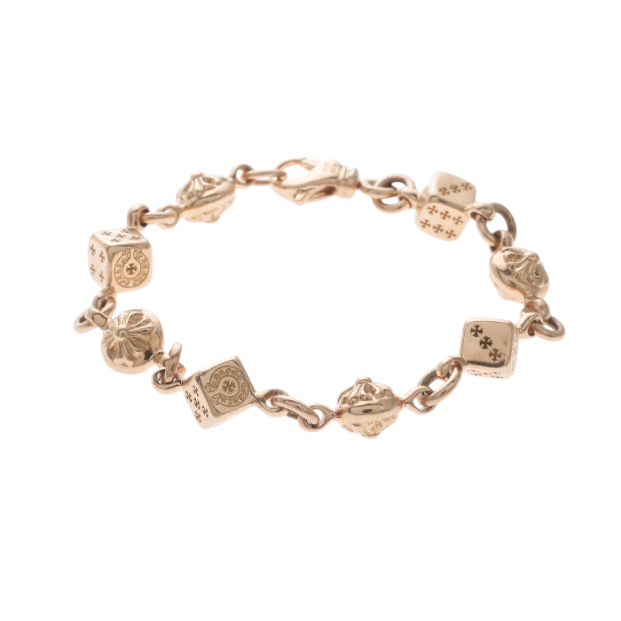 クロムハーツ CHROME HEARTS 中古 正規品 22K ダイス&No1クロスボール
