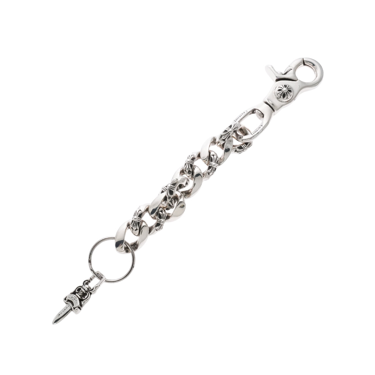 クリップキーチェーン ファンシーロング CLIP KEY CHAIN FANCY LONG 【シルバーキーチェーン】