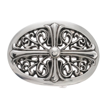 クラシックオーバルクロスバックル BUCKLE CLASSIC OVAL CROSS 1.5 【シルバーバックル ベルト】