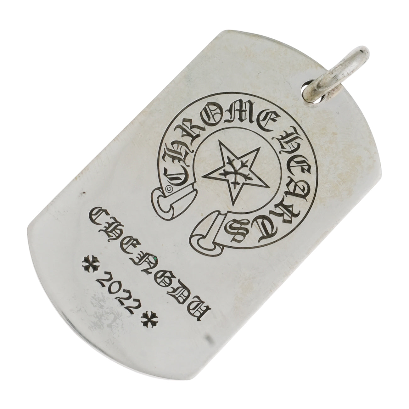 ラージ ドッグタグ 成都限定 LG DOG TAG OSAKA 【シルバーネックレストップ ペンダント】