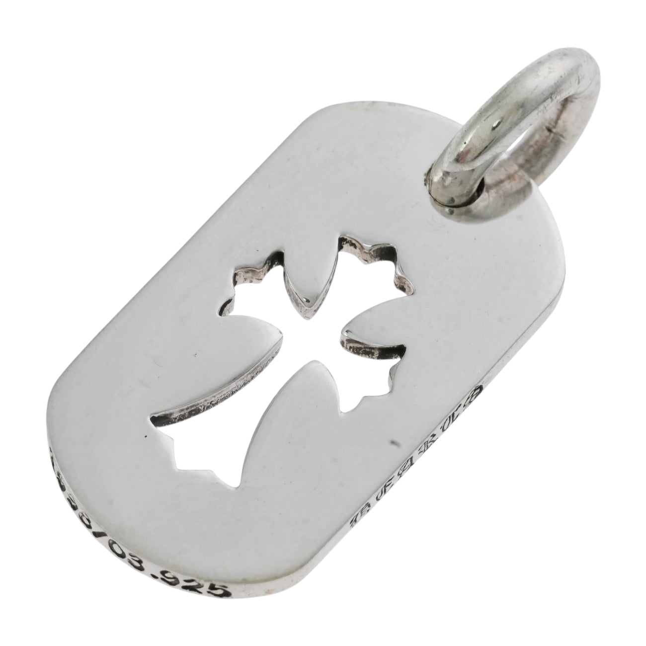スモールカットアウトクロス ドッグタグ SML CO CROSS DOG TAG 【シルバーネックレストップ チャーム】