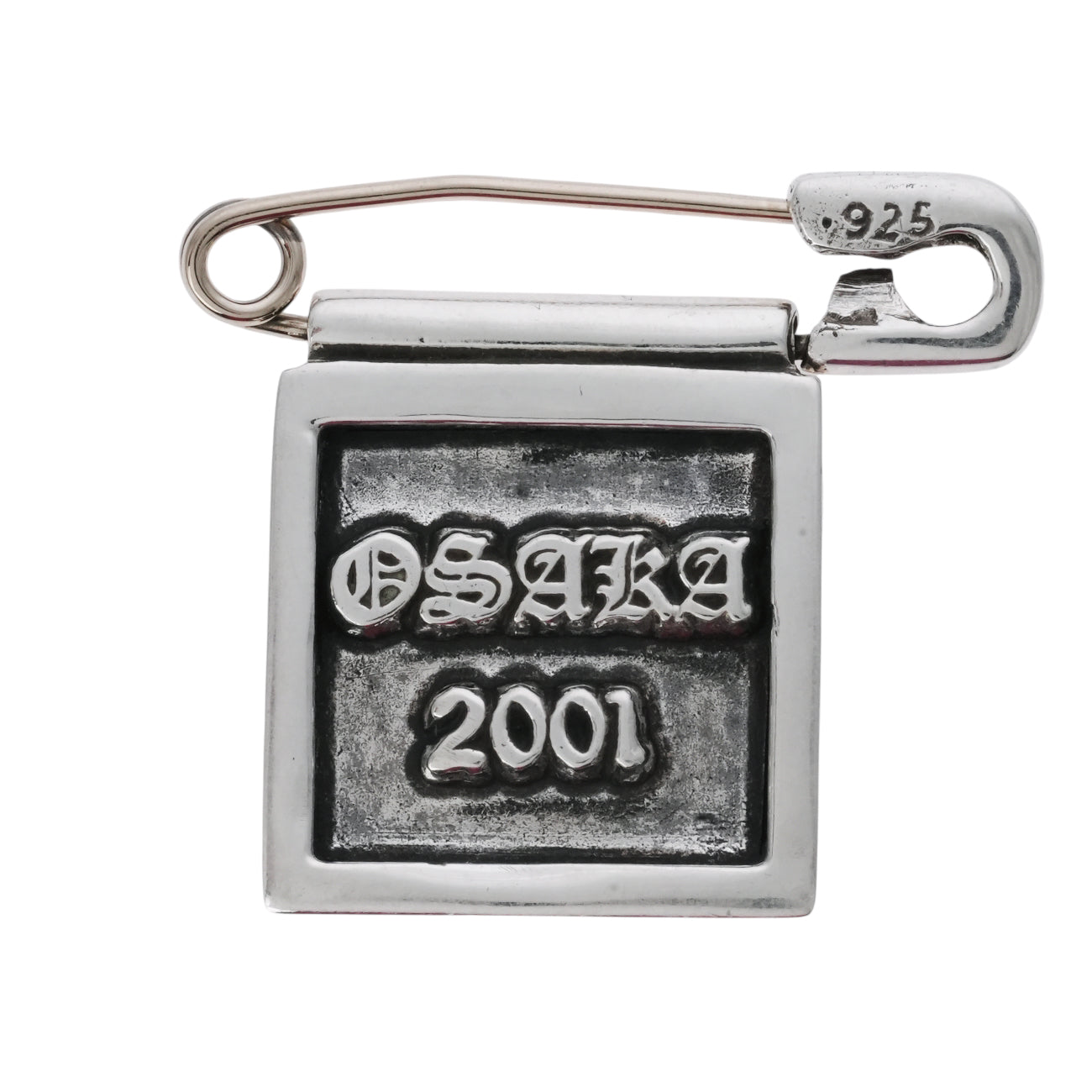 大阪限定フレームドセーフティピン LTD OSAKA FRAMED SAFETY PIN 【シルバーネックレストップ チャーム】