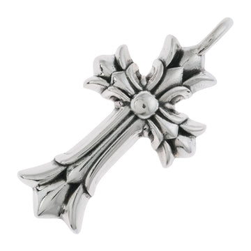 ダブルCHクロス DOUBLE CH CROSS 【シルバーネックレストップ チャーム】