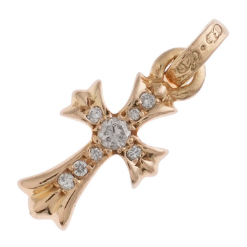 22K ベイビーファット PAVE DIA CRS BBYFAT 【ゴールドネックレストップ チャーム パヴェ ダイヤモンド】