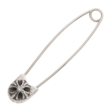 ラージ セーフティピン 1P DIA LG SAFETY PIN 【シルバーネックレストップ チャーム ダイヤモンド】