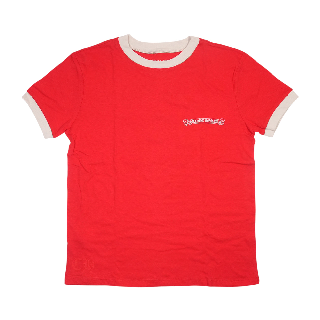 新品ホースシューバックプリント ROLLER SKATE 【Tシャツ】【レッド】 SIZE:M