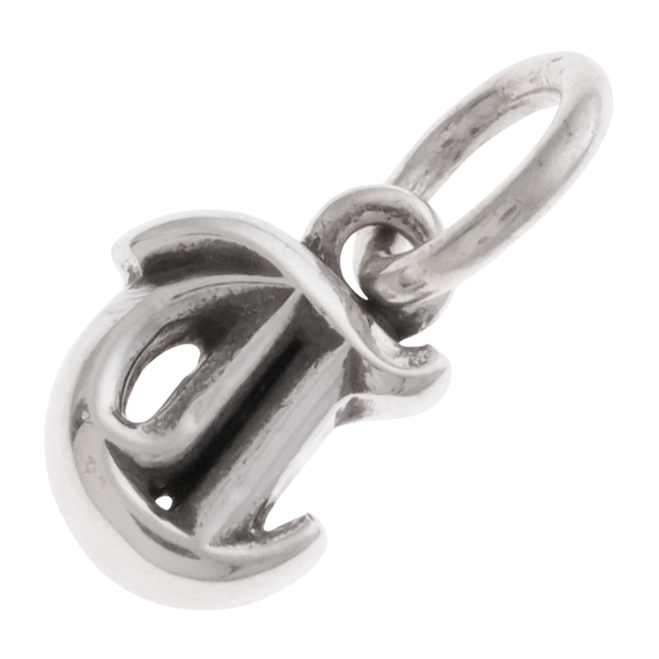 イニシャルチャーム 【T】ALPHABET CHARM 【シルバーネックレストップ チャーム】