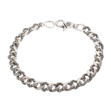 1クリップ ファンシーチェーン ロング 1CLIP FANCY CHAIN LONG 【シルバーウォレットチェーン】