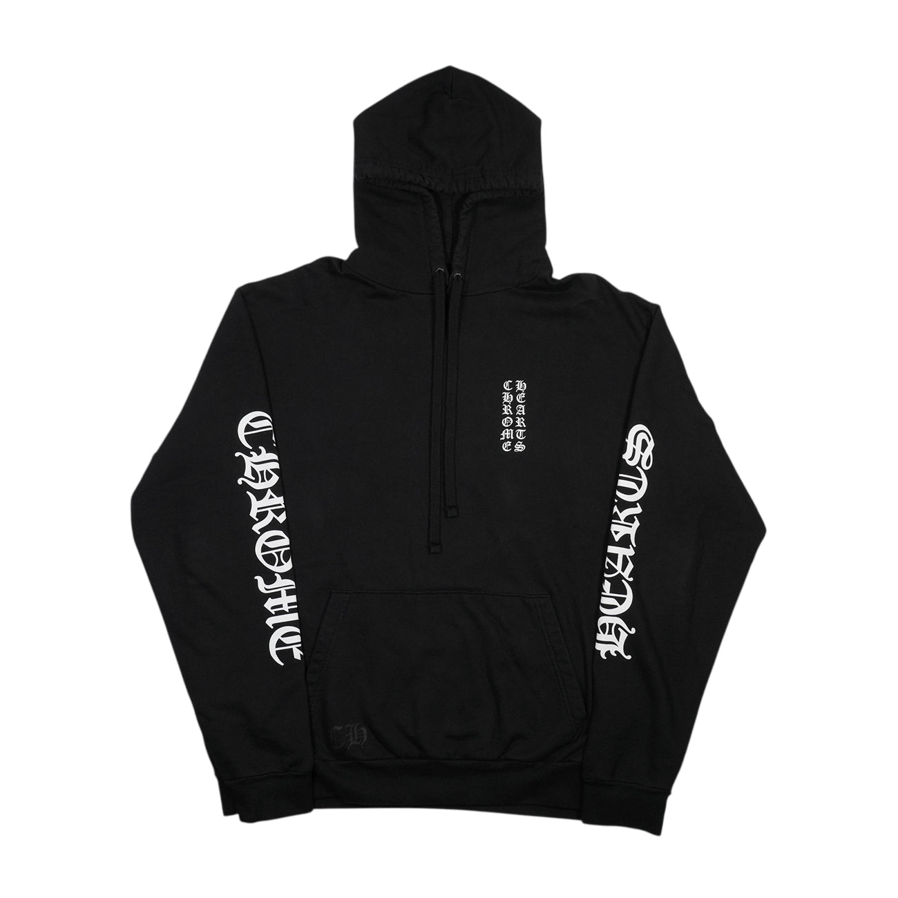 袖ロゴプリント 【パーカー】【ブラック】 SIZE:L