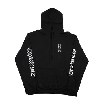 袖ロゴプリント 【パーカー】【ブラック】 SIZE:L