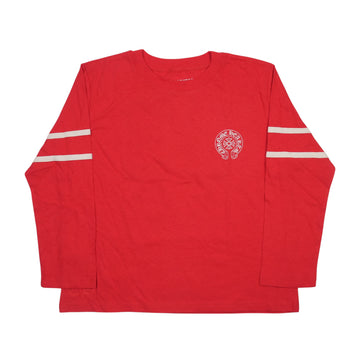 新品ナンバリングバックプリント ROLLER SKATE 【カットソー】【レッド】 SIZE:M インボイス付き