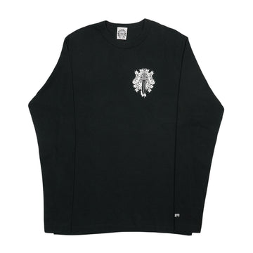 OLD ダガープリント 【カットソー】【ブラック】