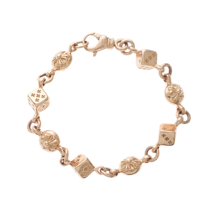 クロムハーツ CHROME HEARTS 中古 正規品 22K ダイス&No1クロスボール