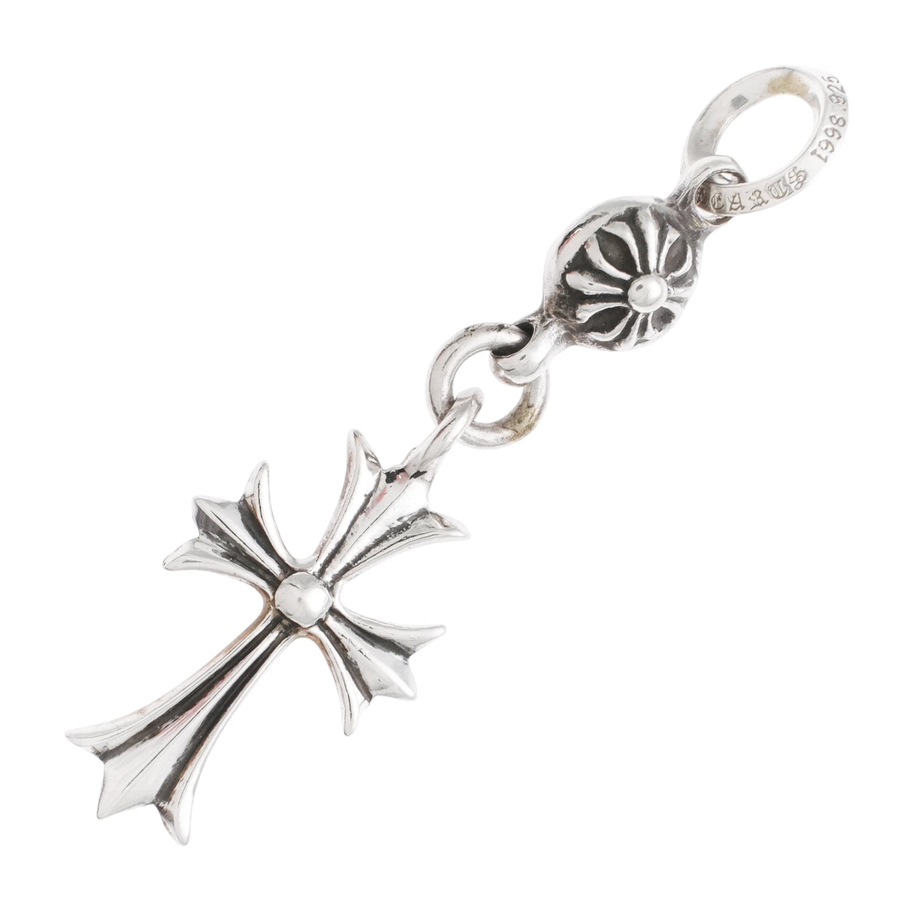 クロムハーツ CHROME HEARTS 中古 正規品 1ボール タイニーCHクロス 1B
