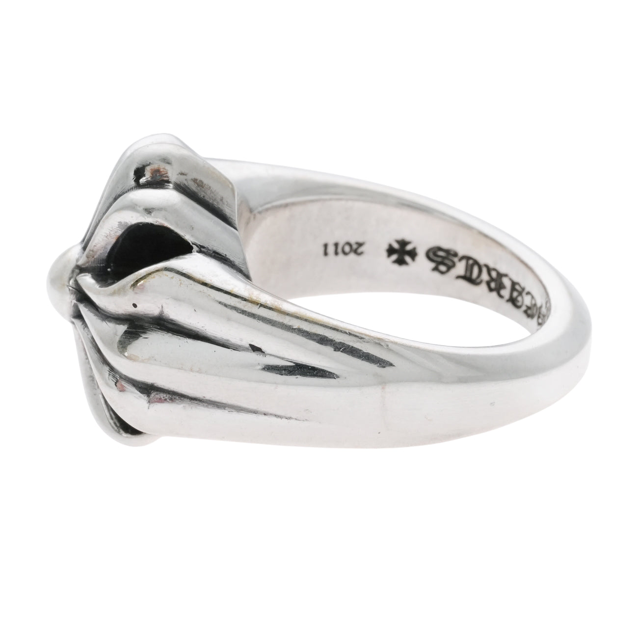 CHROME HEARTS CUT OUT CH PLS LRG リング クロムハーツ CHROME HEARTS 中古 正規品 カットアウトCHプラス ラージ