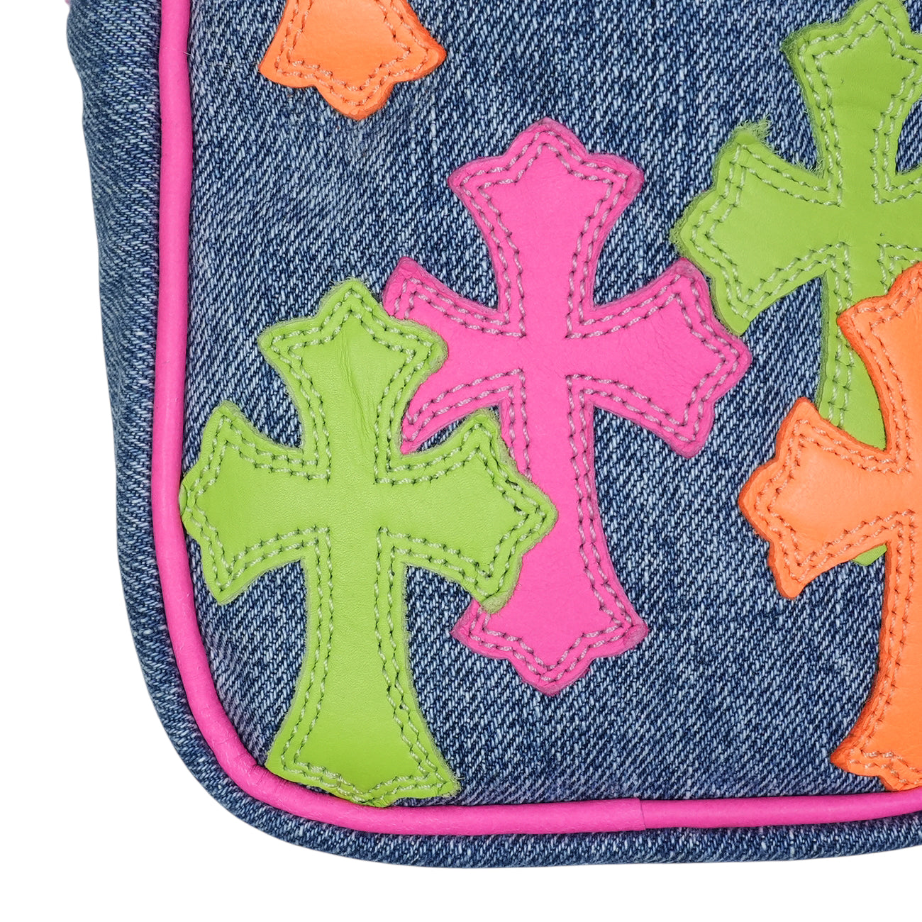 タカミニ デニムクロスパッチ TAKA MINI DENIM CROSS PATCH 【デニム