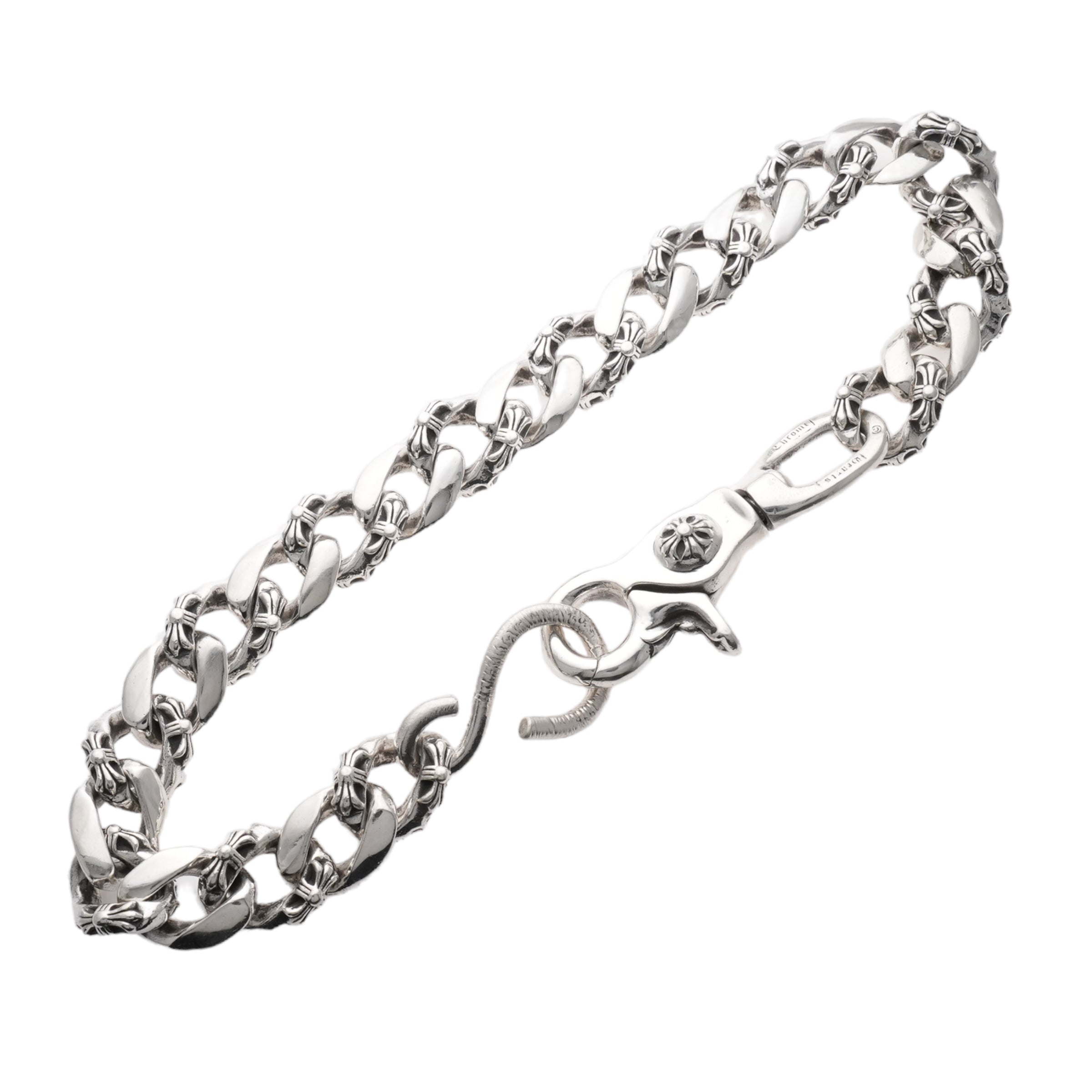 クロムハーツ FANCY SHORT-1/1クリップショートファンシー シルバー  