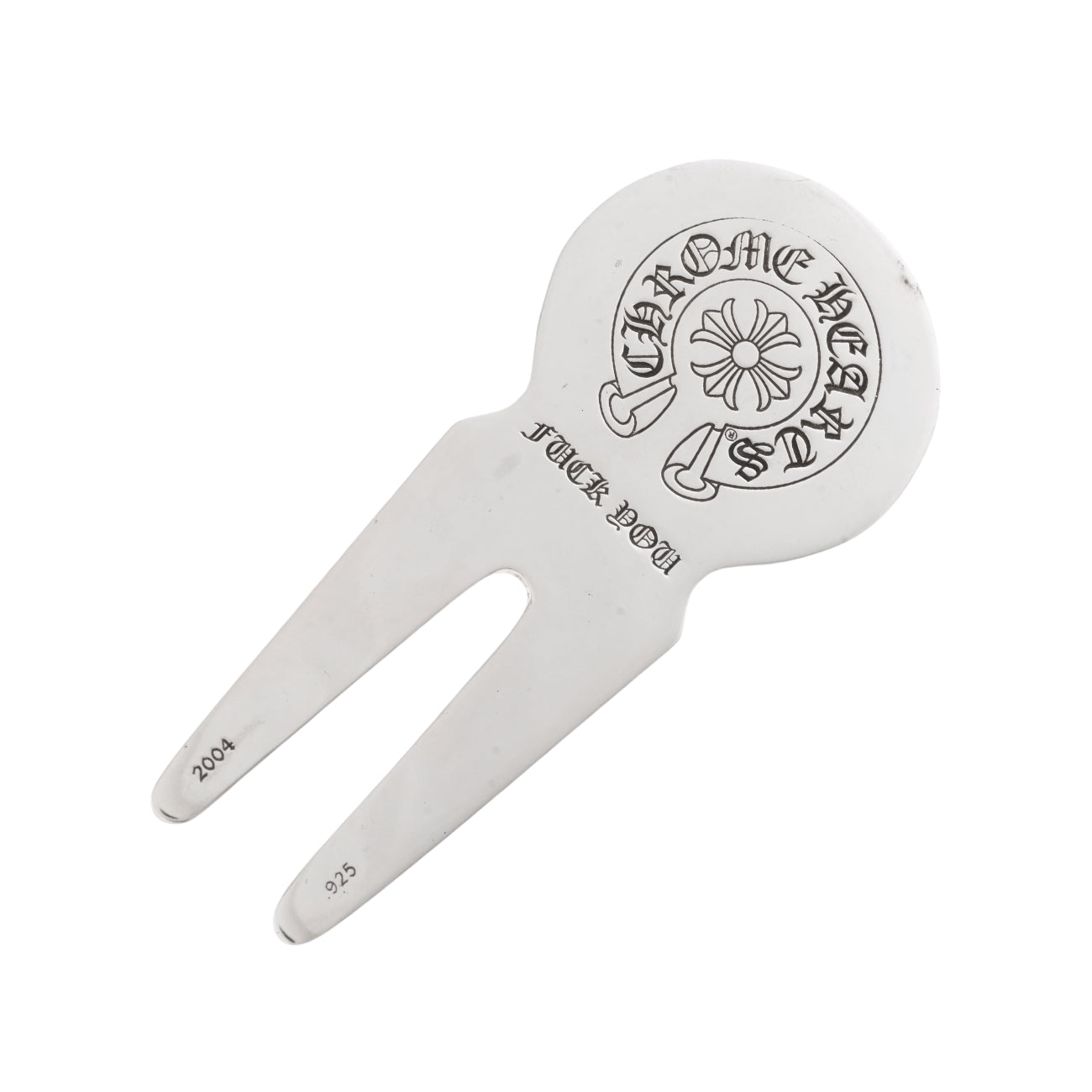 【鑑定済】クロムハーツ GREEN FORK グリーンフォーク ゴルフ シルバー 鑑定済】クロムハーツ GREEN FORK グリーンフォーク ゴルフ