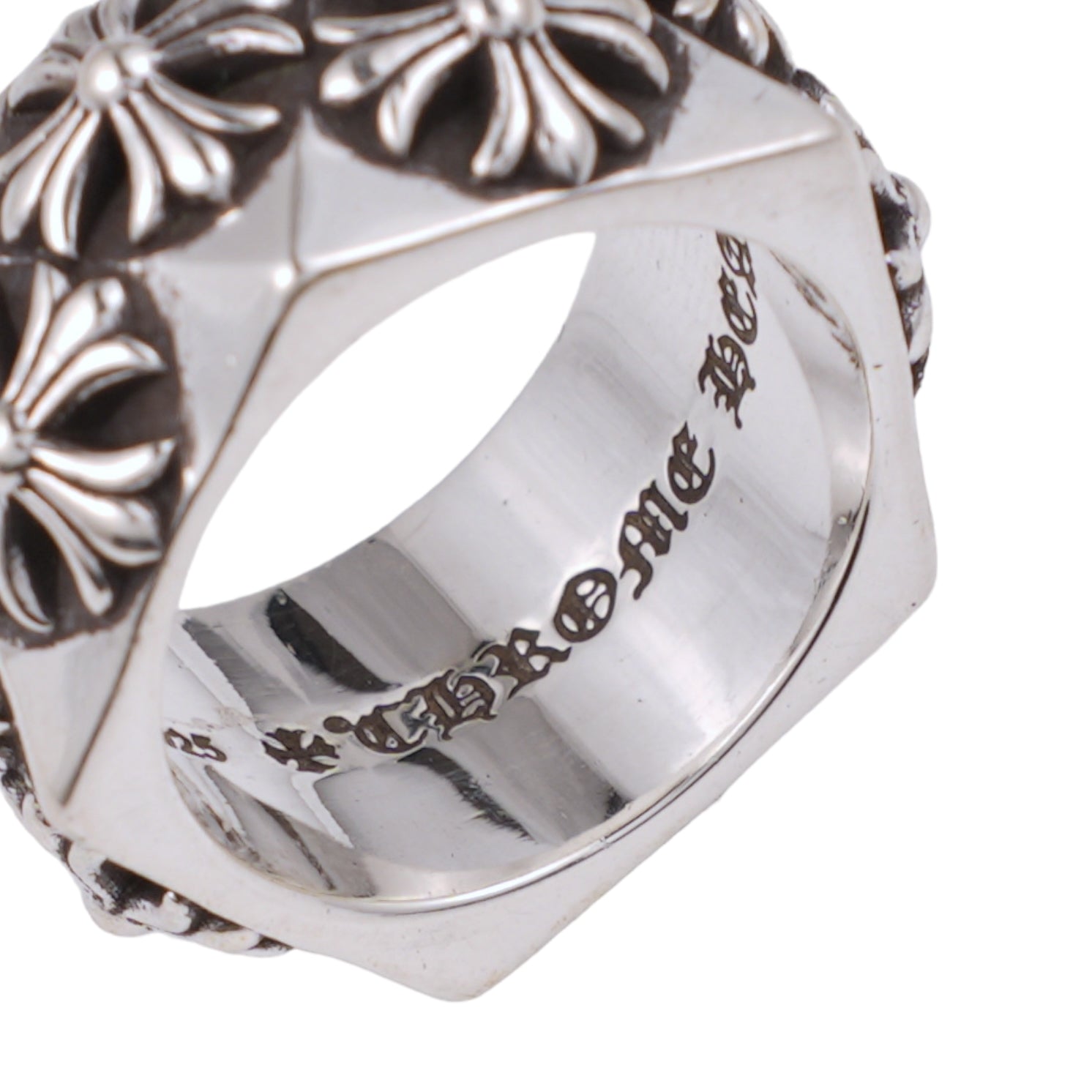 クロムハーツ 【PENTAGON CH PLUS/ペンタゴンCHプラス】シルバーリング  